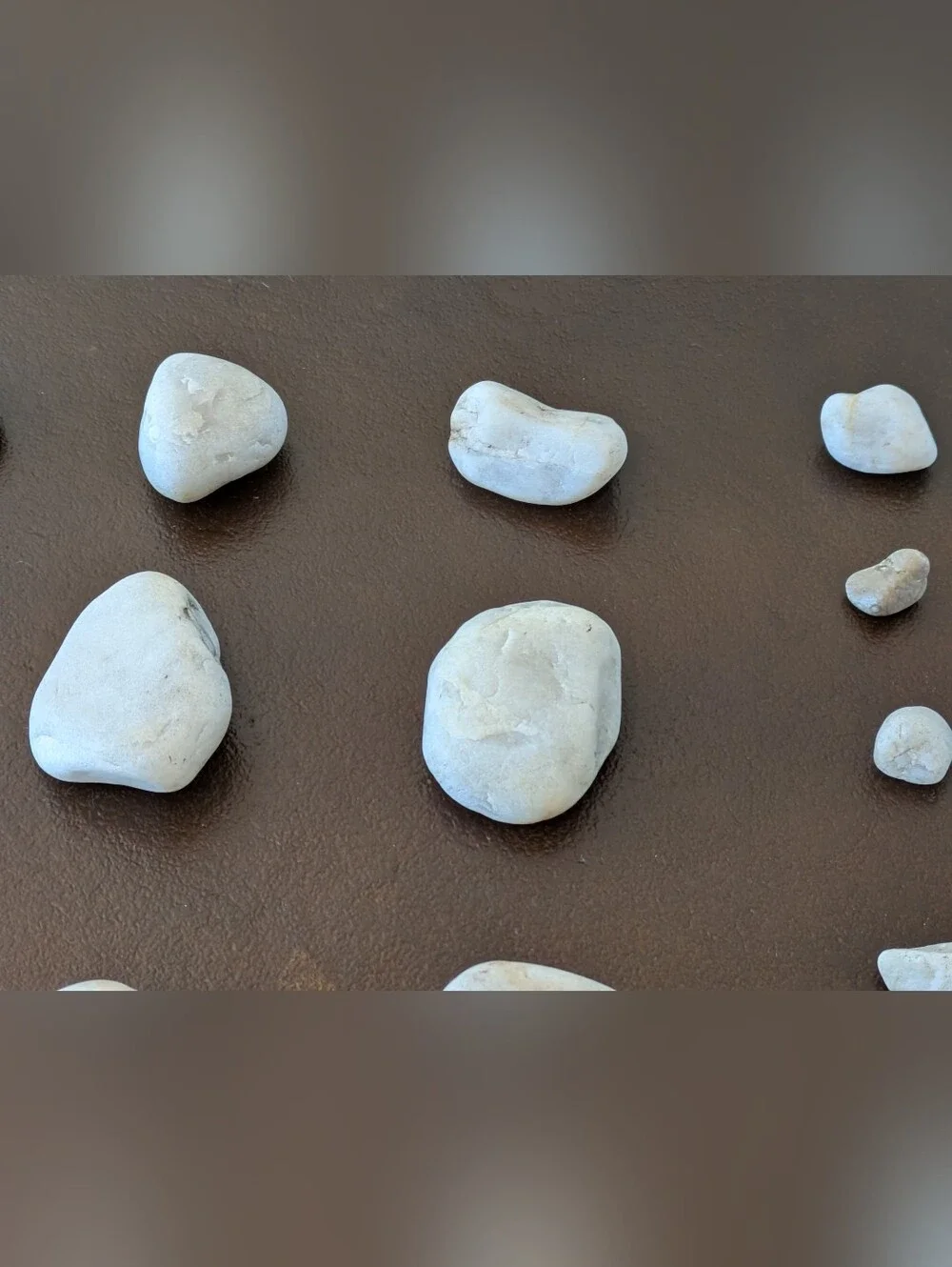 Lot #3 Neutral Colored Beach Stones/Pebbles  Home Decor